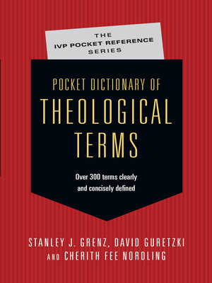cover image of Pocket Dictionary of Theological Terms